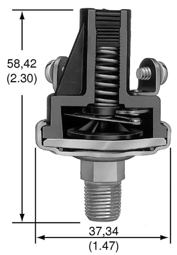 New Honeywell 77038-1.5-D Pressure Switch 1/8" NPT / 1.5 PSI