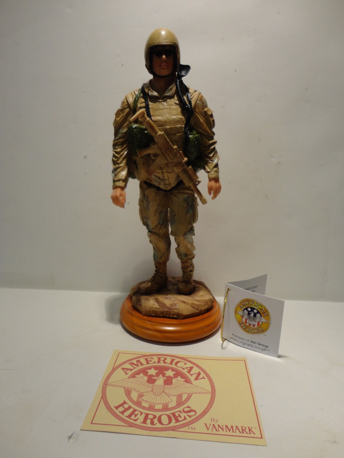 Vanmark 1st Edition American Heroes “ Back on the Tarmac. 0056/2500 Air Force