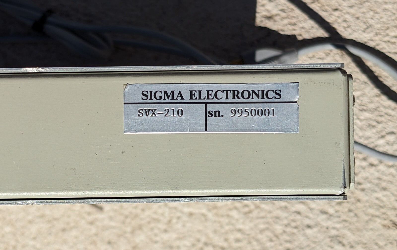 SIGMA ELECTRONICS SVX-210 Video Switcher 10 Inputs; Perfect for Security Mon Sys