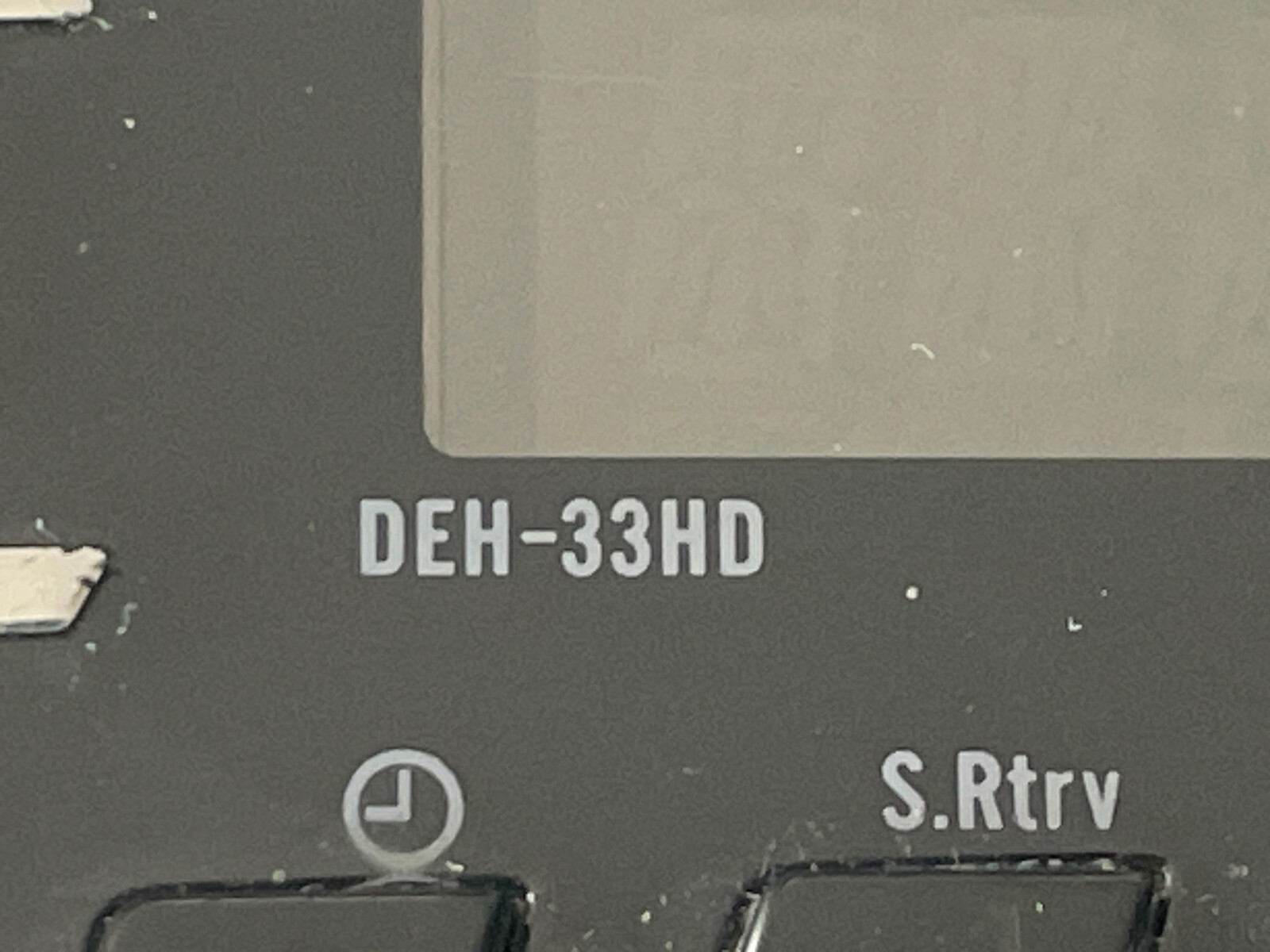 PIONEER DEH-33HD CAR STEREO ONLY PIONEER DEH-33HD FACEPLATE ONLY OEM🟠
