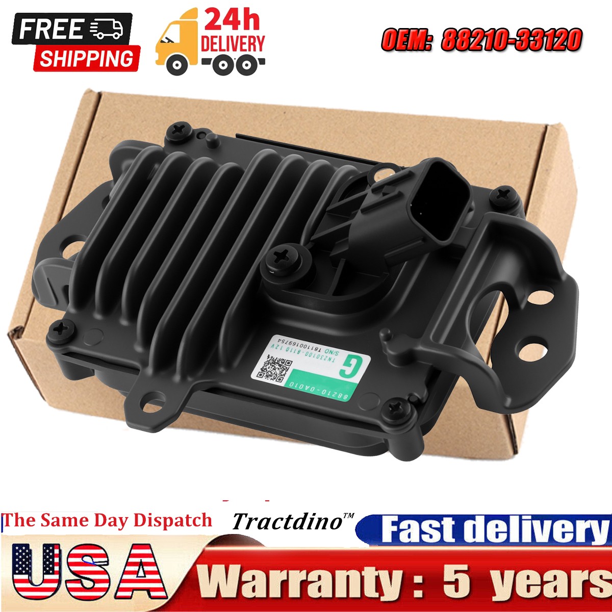 For 2019-2023 TOYOTA CAMRY RADAR SENSOR MODULE OEM 88210-0A010 21 22 23 24