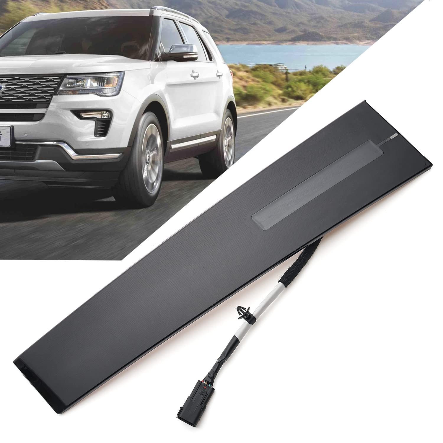 Driver Side B Pillar Trim w Keypad Ford Explorer DB5Z-7820555-AC