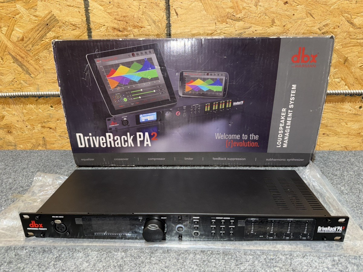 DBX DriveRack PA2 Speaker Management System (MPS006279)