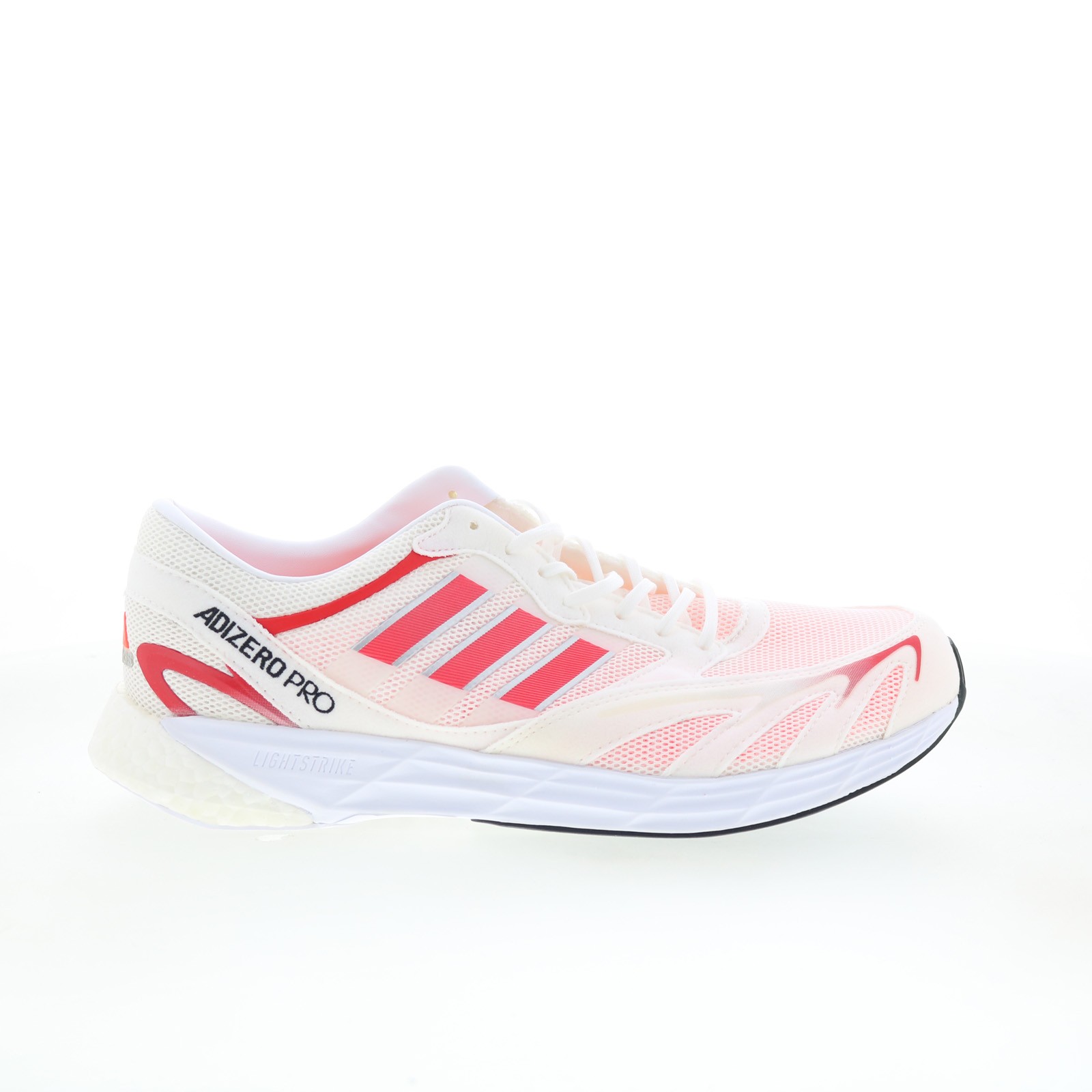Adidas Adizero Pro DNA 1 GX5081 Mens Beige Canvas Athletic Running Shoes