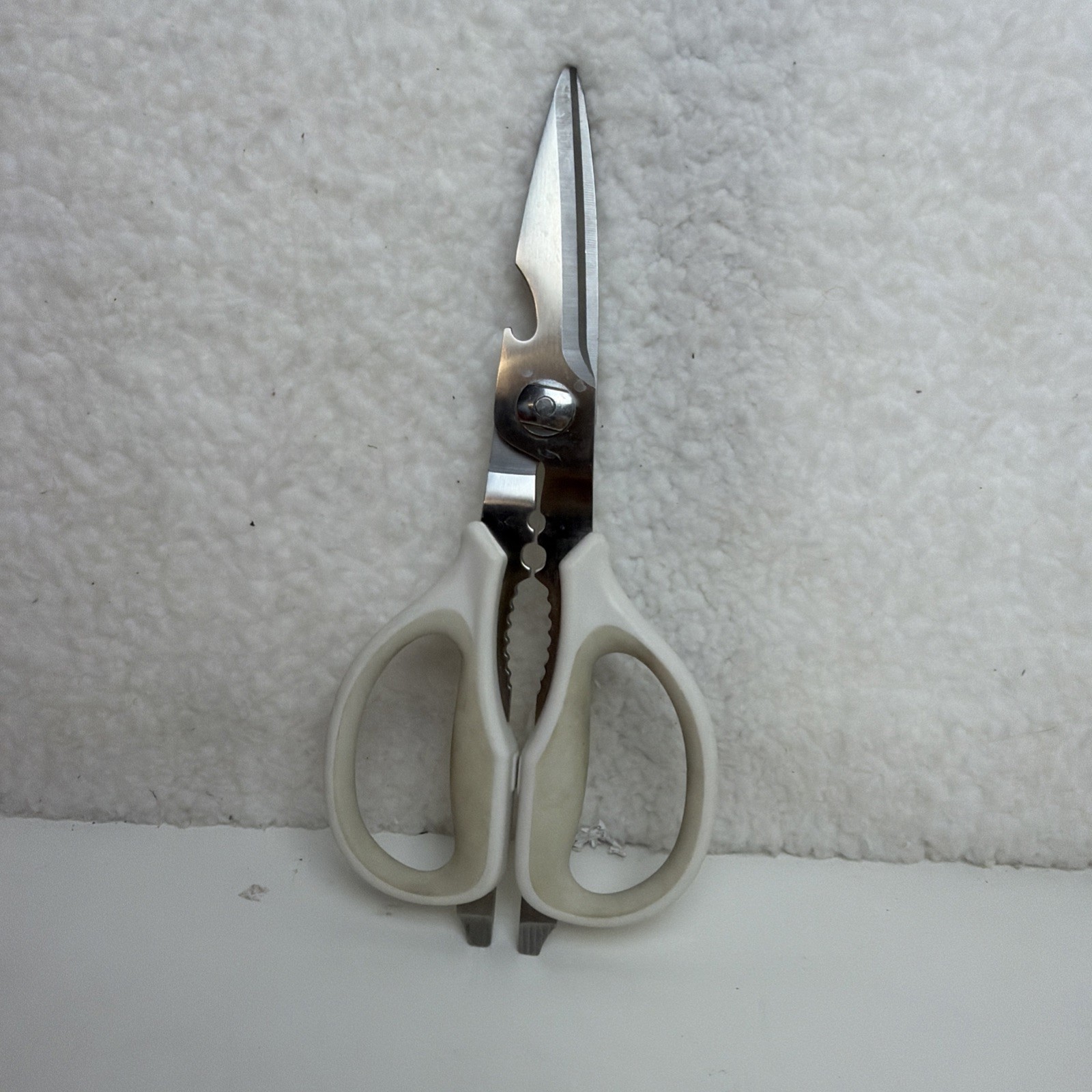Cangshan Kitchen Shears (1022506) - White Handle EXCELLENT COND.