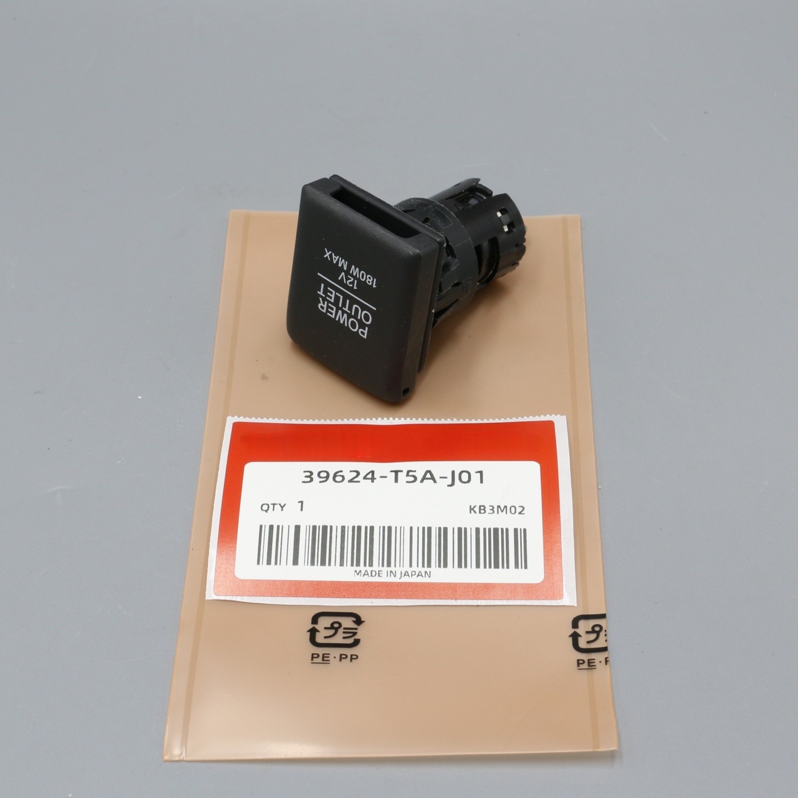OEM Center Console Power Outlet Socket Assy For Honda Odyssey Acura 39624T5AJ01
