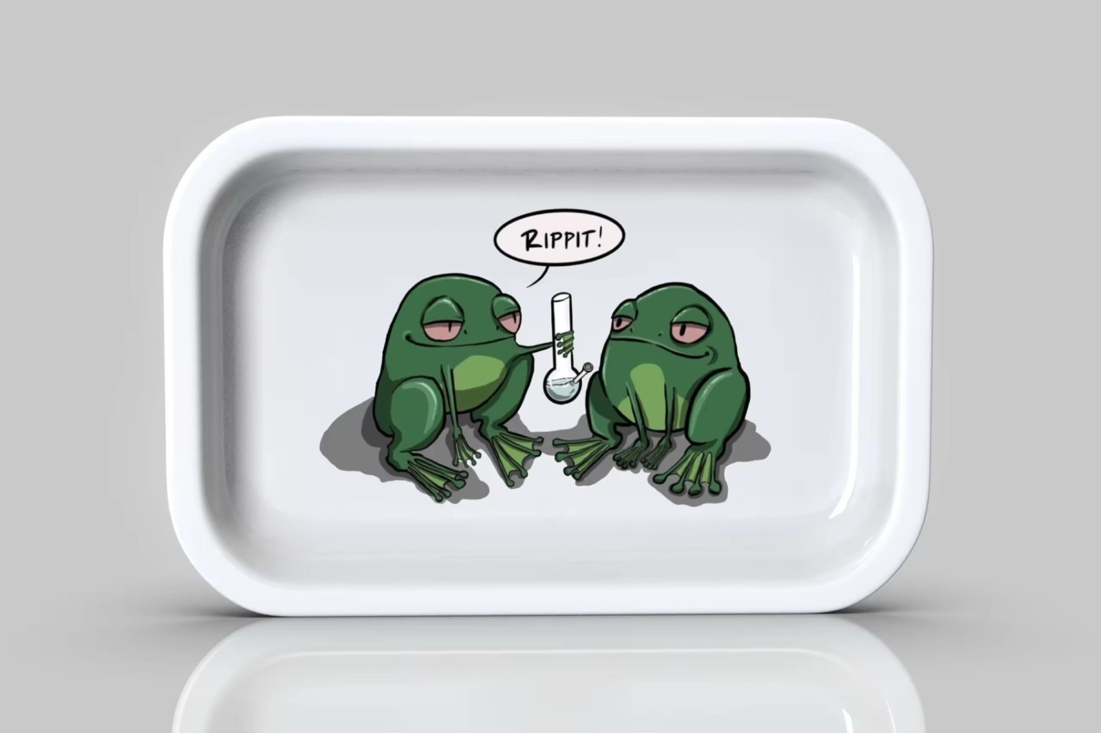 Rippit Large Rolling Smoke Tray – 29x19cm Metal Tinplate (0.35mm)