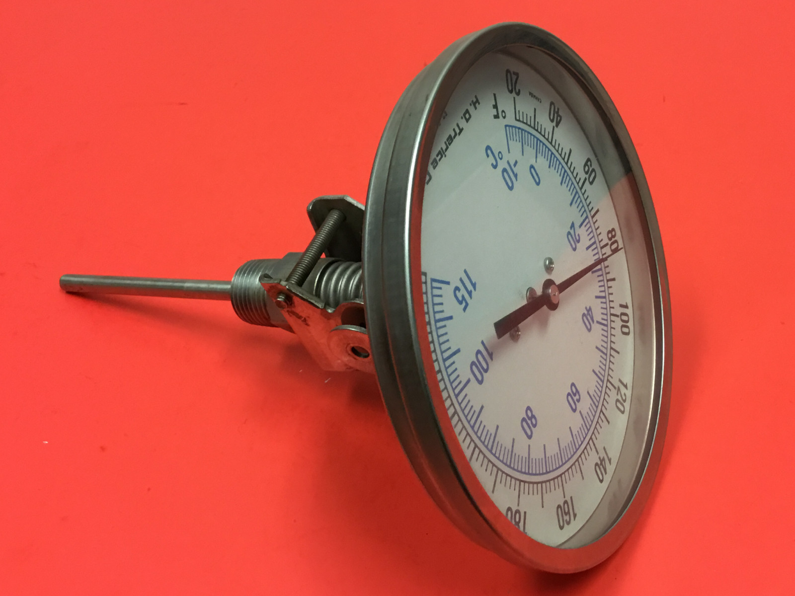 H.O. Trerice - Dial Thermometer - 20-240 F -10-115 C
