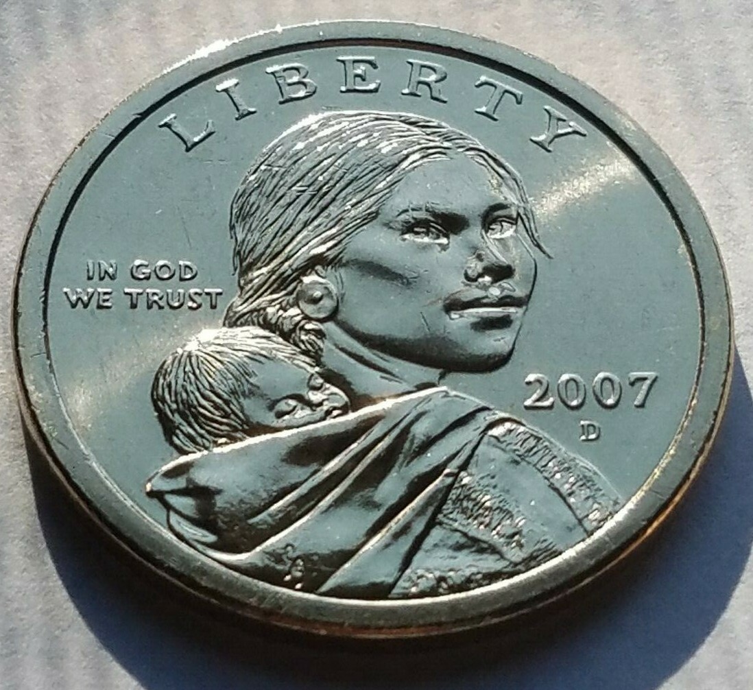 2007 D BU Sacagawea Golden Dollar Coin - Uncirculated *Free Shipping*