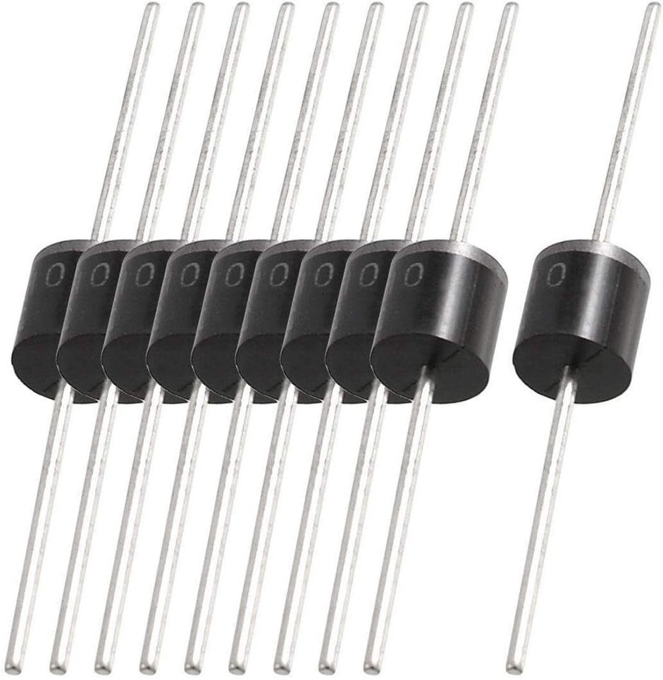 10PCS 10A10 1000V 10A 1KV Axial Rectifier Diode 10 AMP solar panel