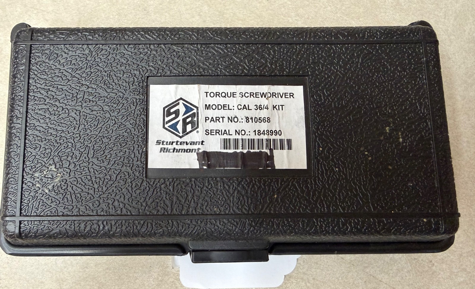 Sturtevant Richmont Torque Screwdriver