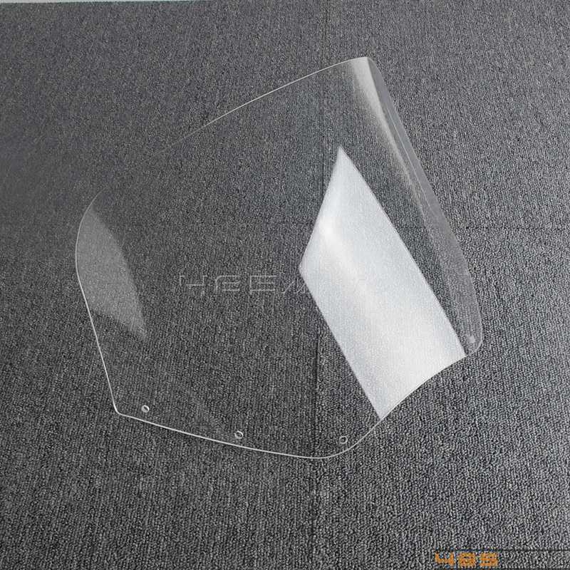 Motorcycle 11'' Headlight Windshield For Harley Dyna FXD FXDL FXDC Softail FXLRS
