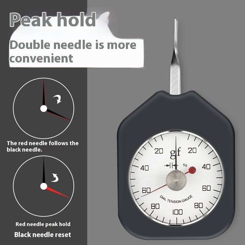 Pointer Tensiometer Tensiometer Single and Double Needle Tester Tensiometer