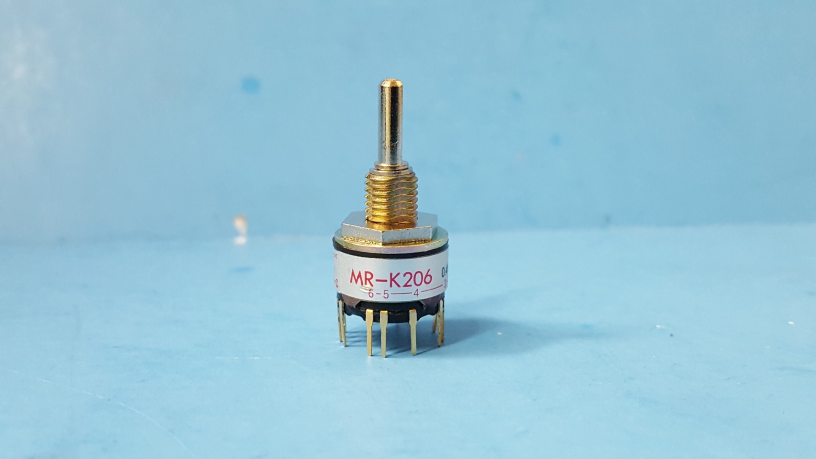ONE pc- Rotary Switch, MR-K206, NKK, DP6T, 0.4VA, 28V