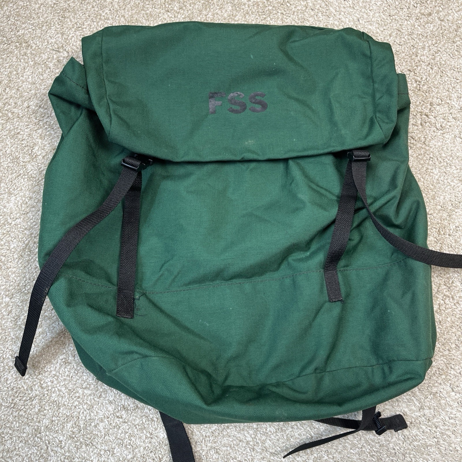 Packsack Backpack FSS Field Forest Green Wildland Fire Helena Industries 1998
