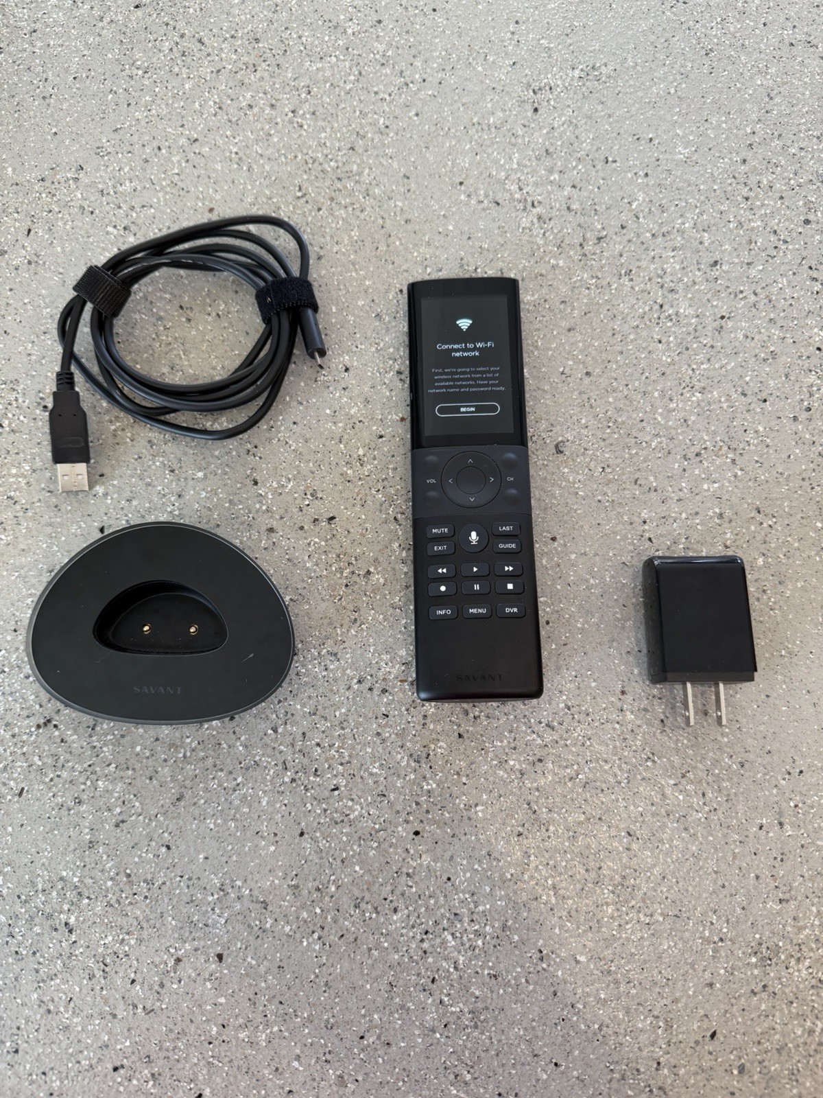 Savant REM-1100-00 WiFi Remote With Charging Dock - Fully Functional