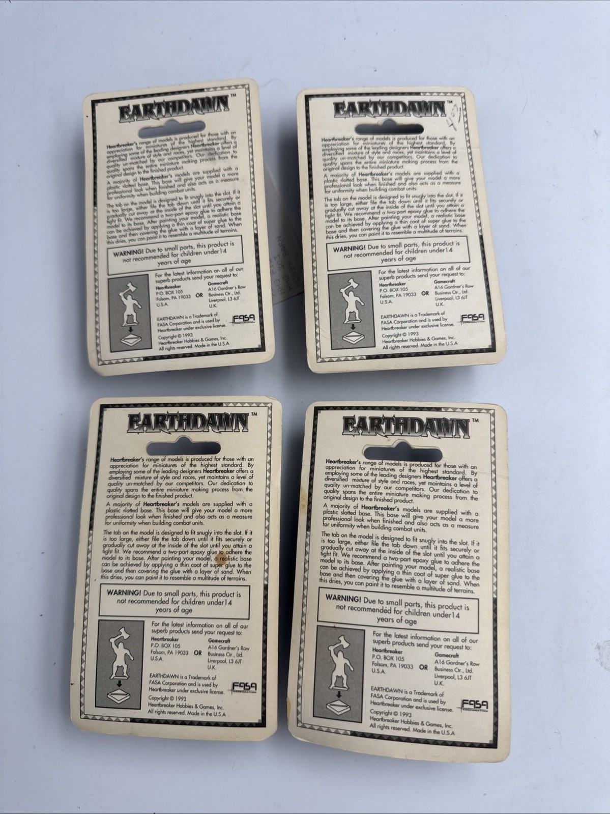 Earthdawn Windlings, T Skrangs, Orks, And Trolls. NIB 4 Boxes