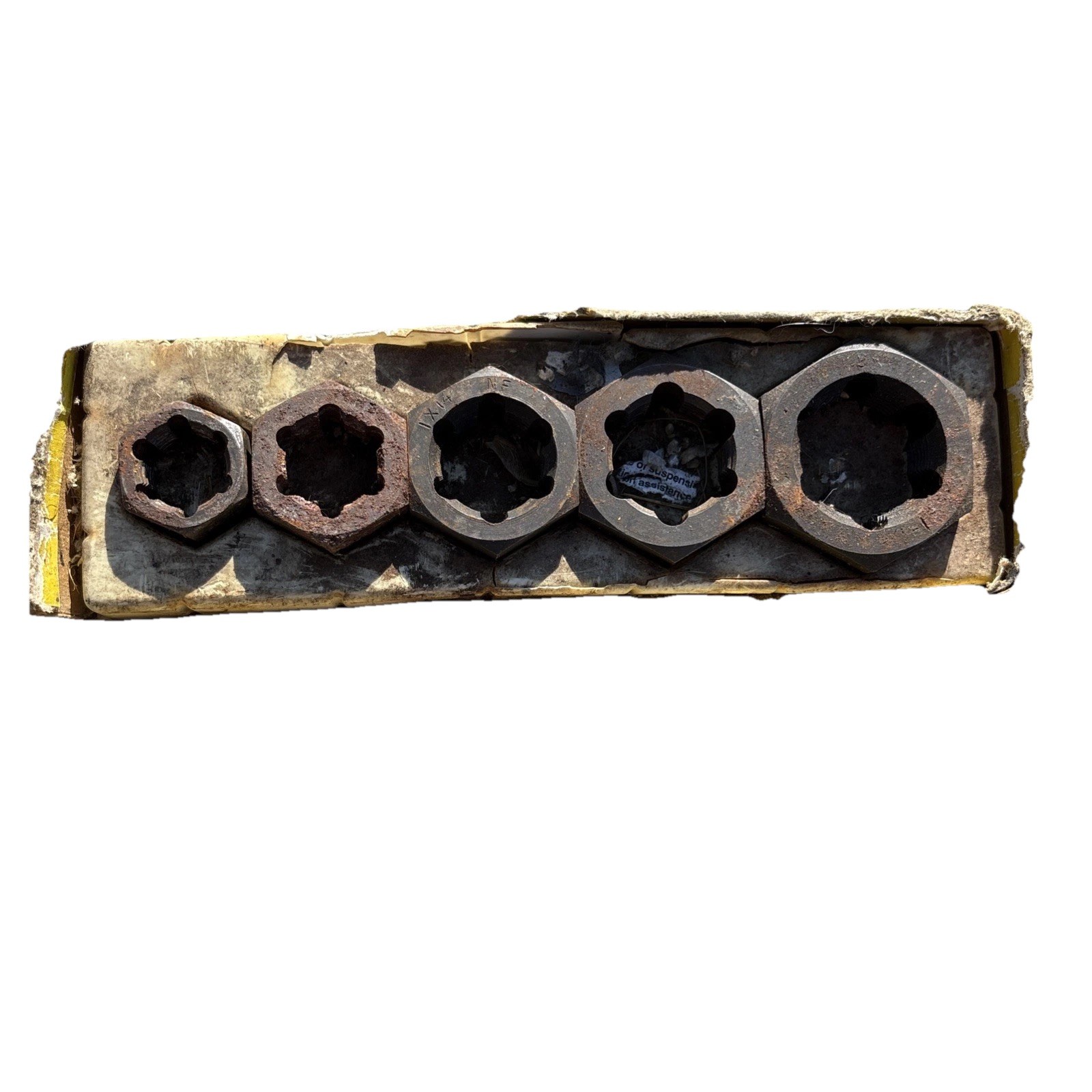 MAC Tools TR25U 5-Piece Rethreader Hex Die Set - Made in USA
