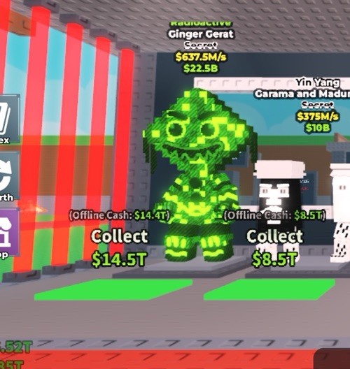 Radioactive Ginger Gerat Secret Game Item Asset Virtual Collectible
