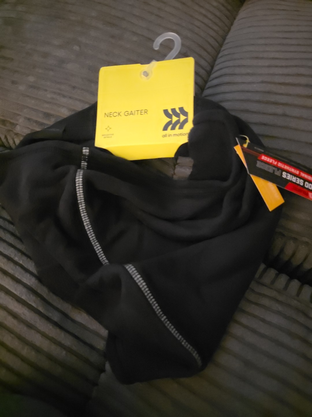Target All In Motion Unisex Adult Neck Gaiter Black OSFM Winter Accessories