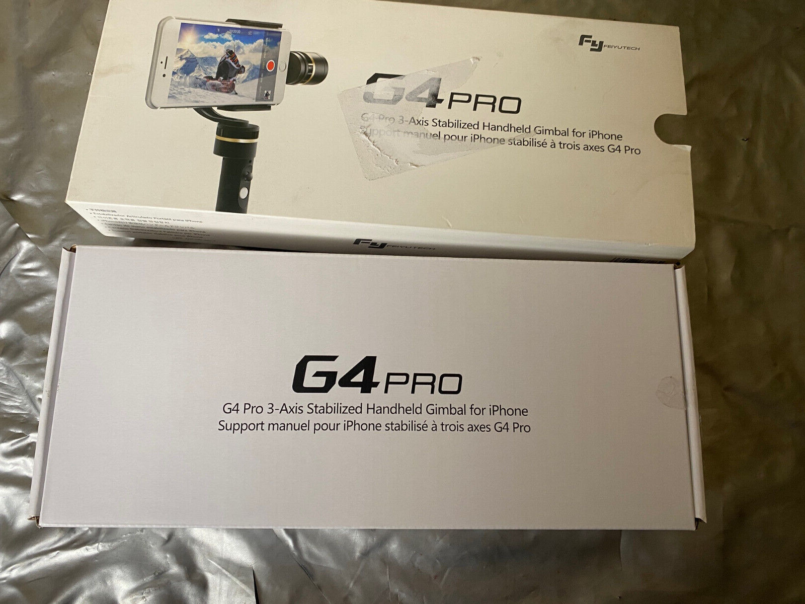 Feiyu Tech G4 Pro 3-Axis Handheld Stabilized Gimbal iPhone Android Samsung