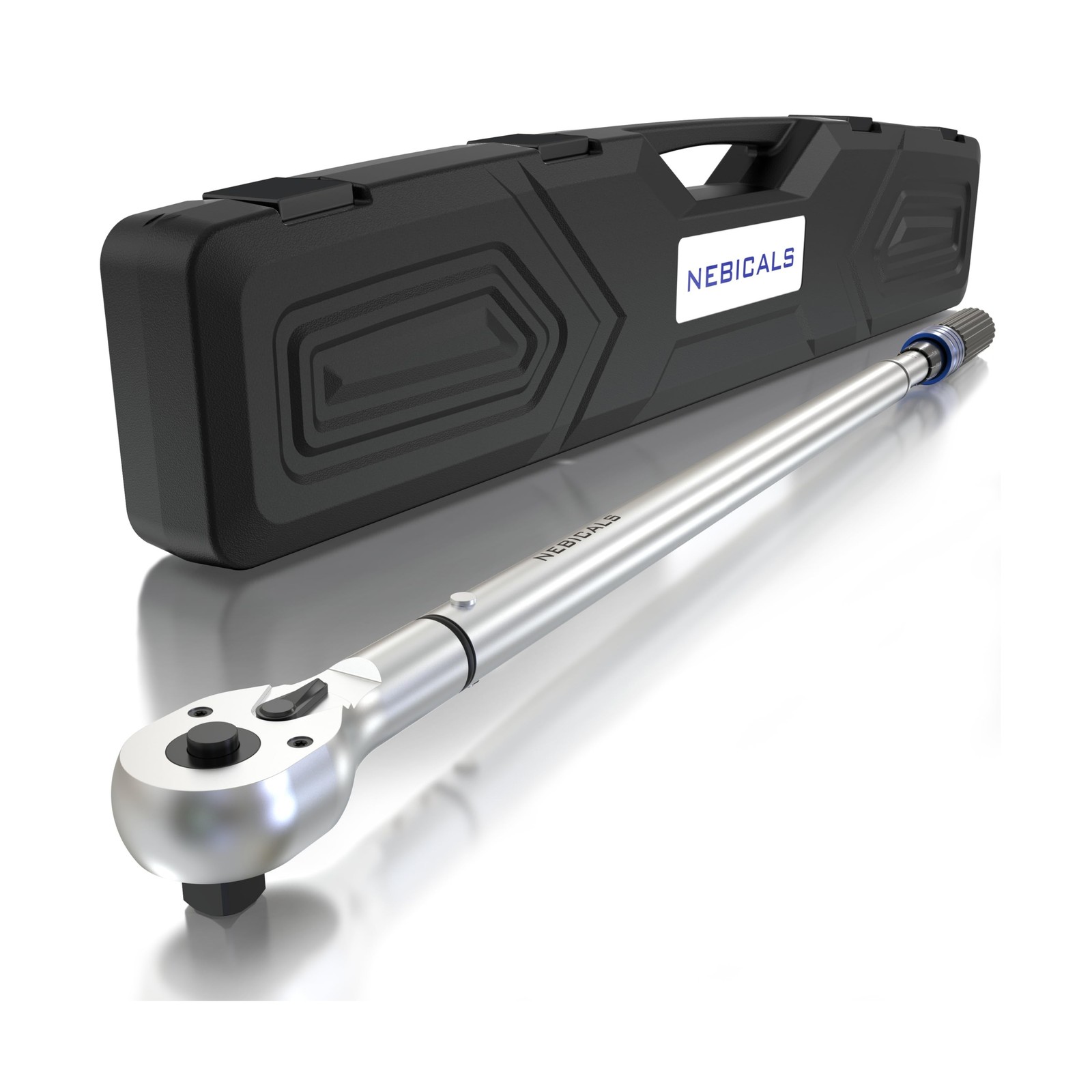 3/4'' 100-600 Ft Lb Torque Wrench Heavy Duty, Dual Direction, High hardness, ...