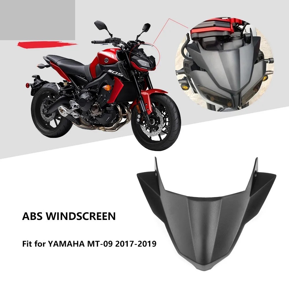 Motorcycle Windshield Windscreen For Yamaha MT 09 MT09 2017-2020