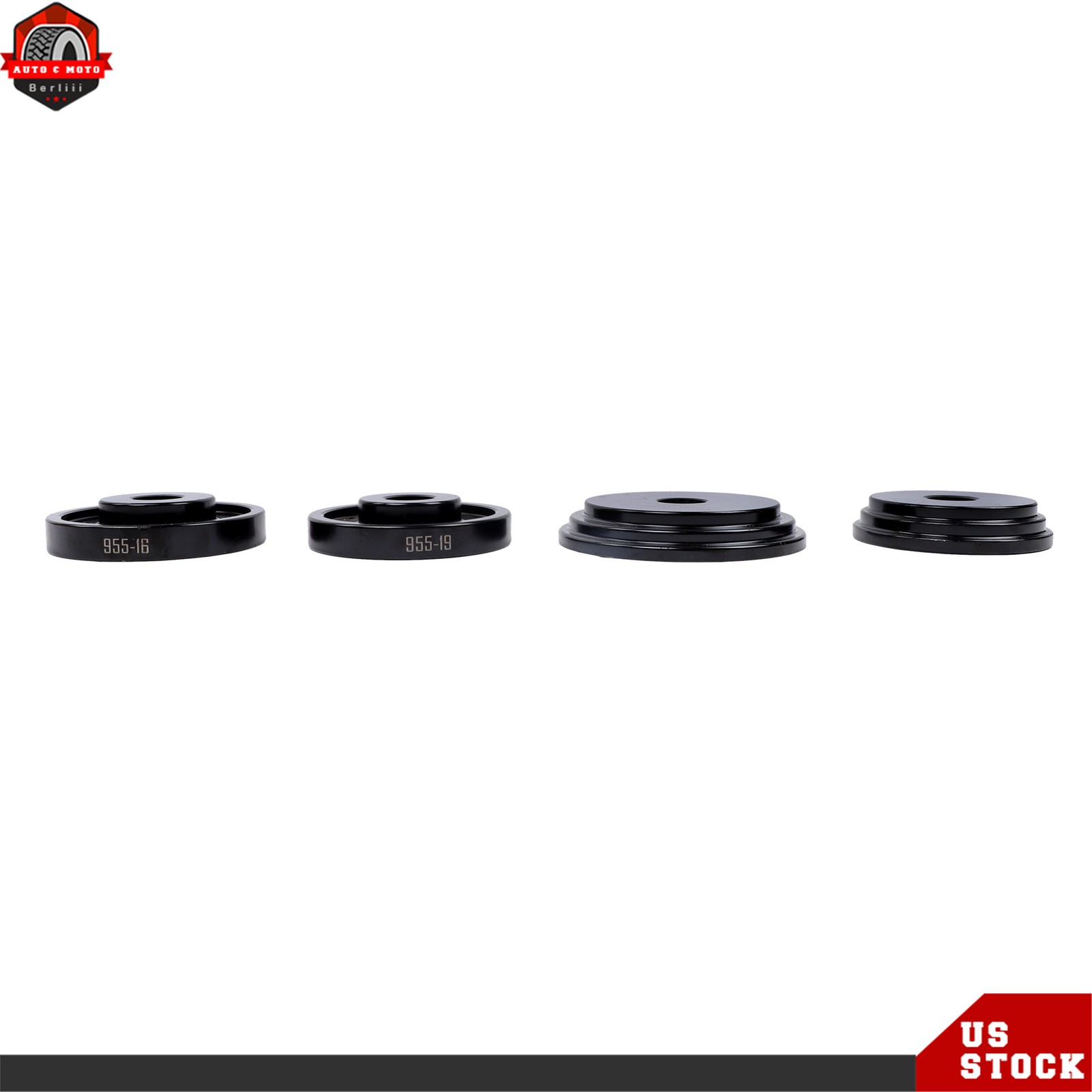 25PCS Master Front Wheel Drive Bearing Puller Removal & Installer Adapter Kit