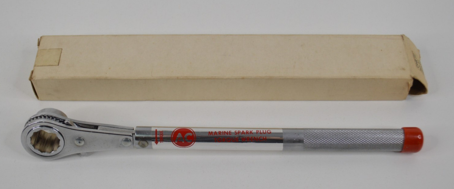 NOS AC Marine Spark Plug Torque Wrench Preset to 20 ft-lbs. MP27 5613518