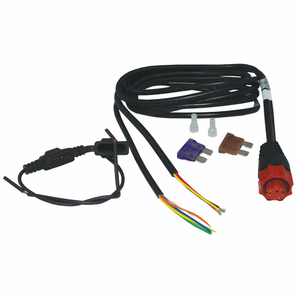 Lowrance Power Cable 127-49 for all HDS, Elite 5 7 HDI HOOK 4 5 7 & Ti PC30RS422