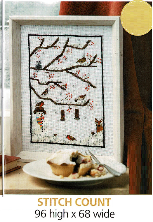 WINTER WONDERLAND CROSS STITCH  PATTERN ONLY    EQ - PRV