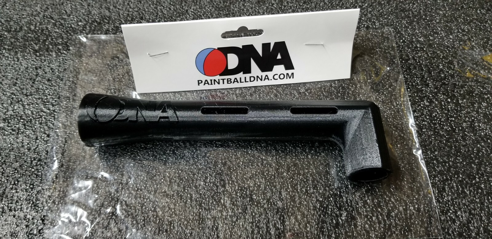 PAINTBALLDNA 12RD 90 DEG STICK FEED LOADER FOR PUMP PAINTBALL TUBE LOADING BLK