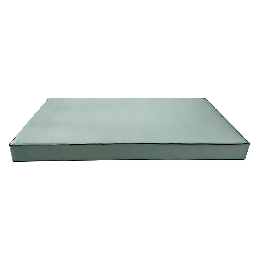 Style3 6PC Contrast Pipe Daybed Mattress Cushion Complete Set-Queen Size AD002
