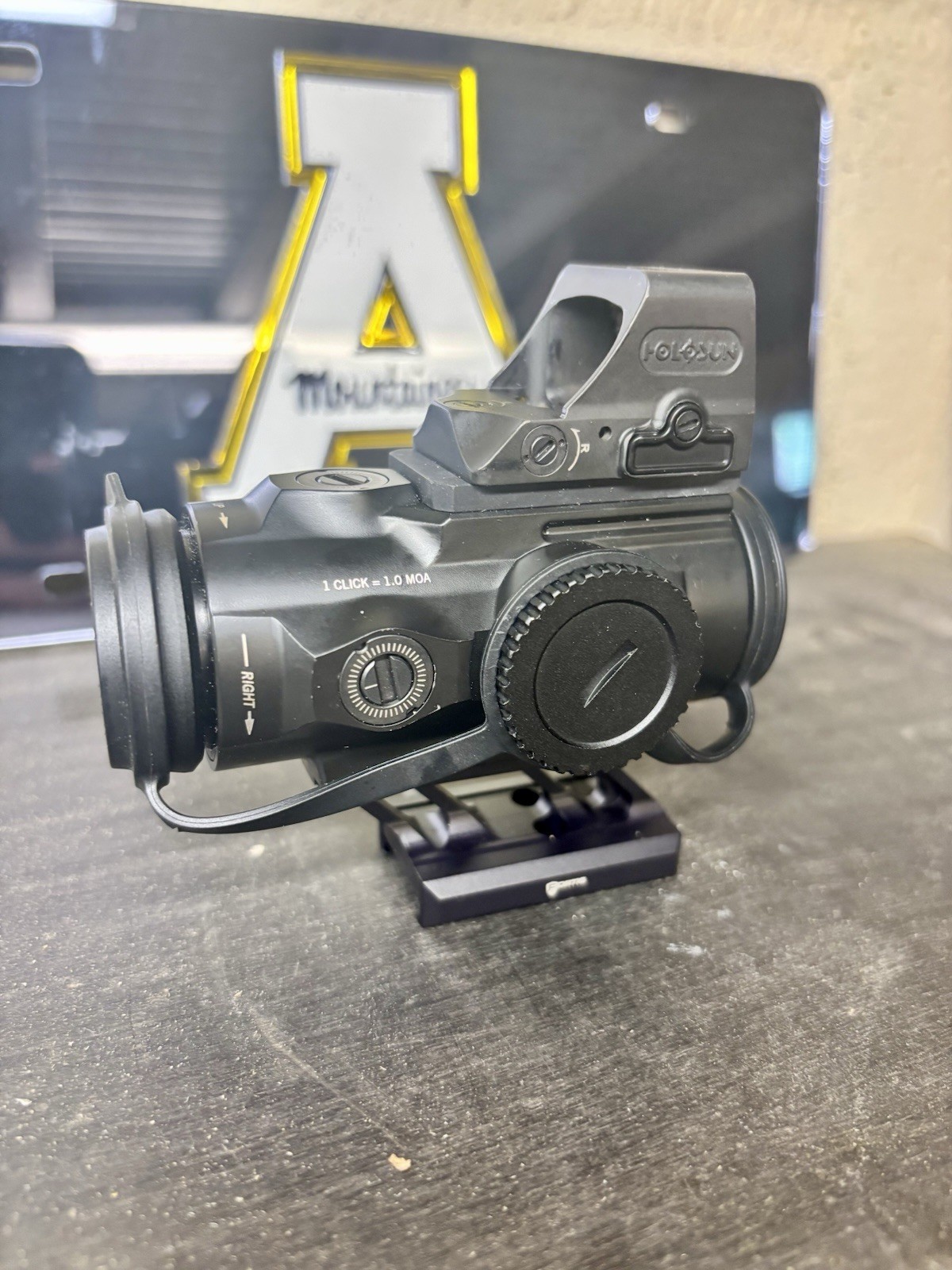 Vortex Spitfire 5X Prism & Holosun HE508T-RD X2 Red Dot