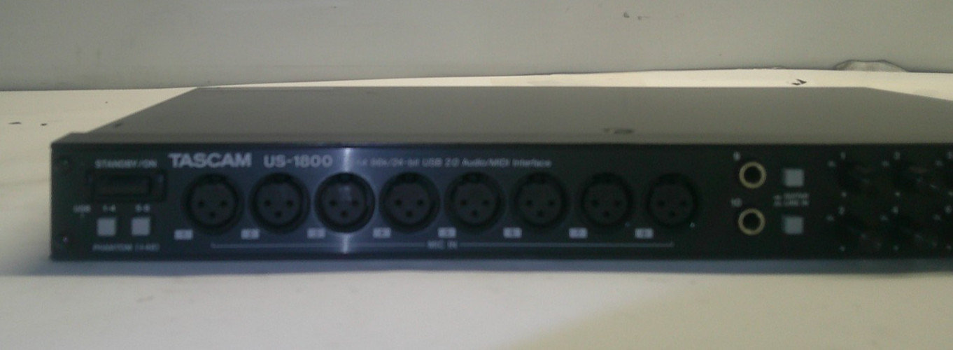 TASCAM US-1800 USB 2.0 Audio/MIDI Interface
