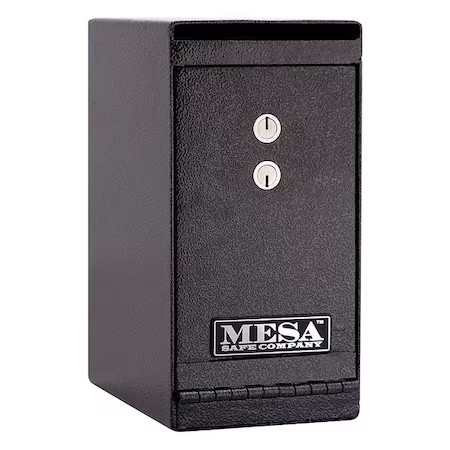 Mesa Safe Co Muc1k Drop Slot Depository Safe With Dual Keyed 20 Lb, 0.2 Cu Ft,
