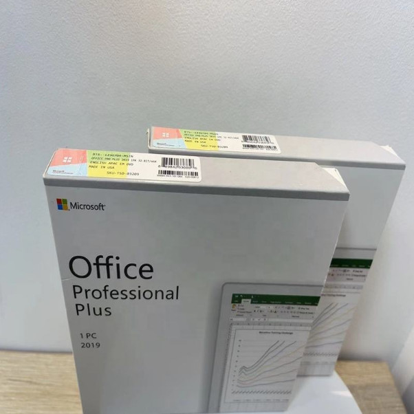 Microsoft Office Pro Plus 2019 DVD | Sealed Retail Package | 1 PC for Windows