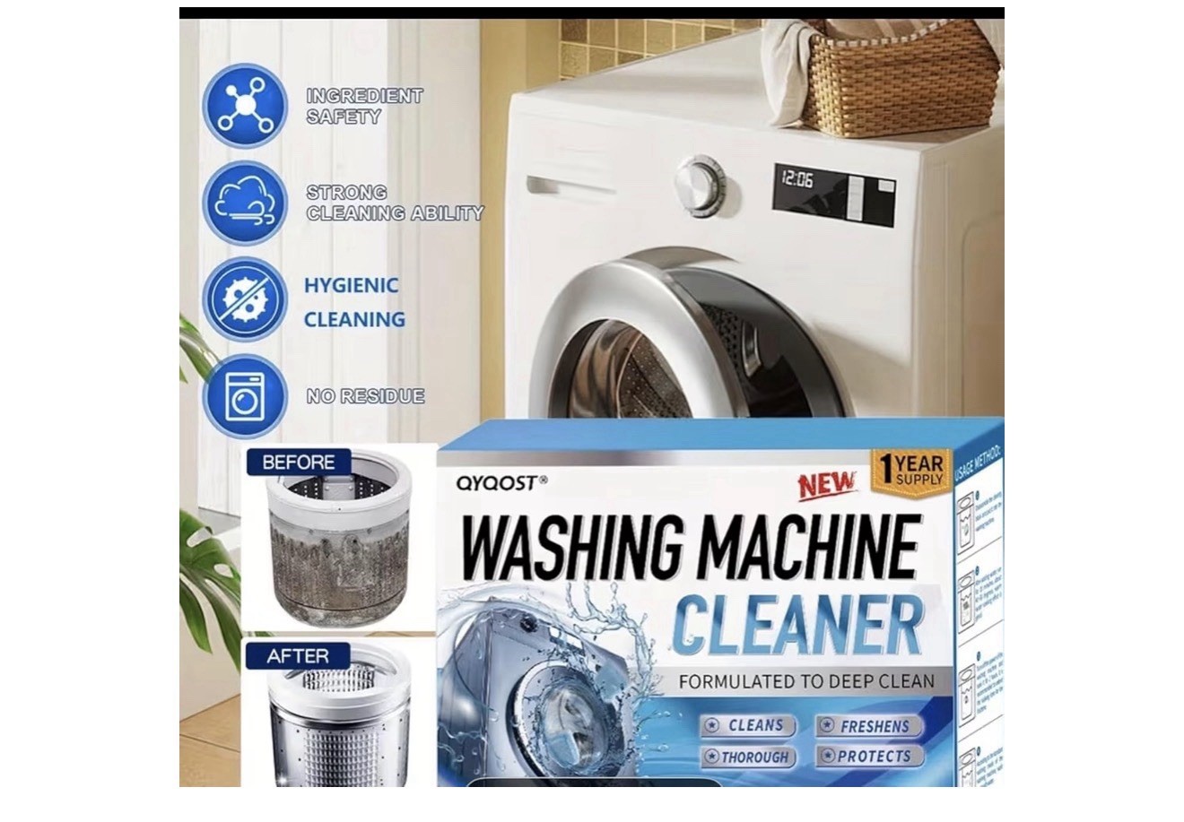 Washer Machine Cleaner Tablets 8 Pack Deep Cleaning Tablets Front Top Load