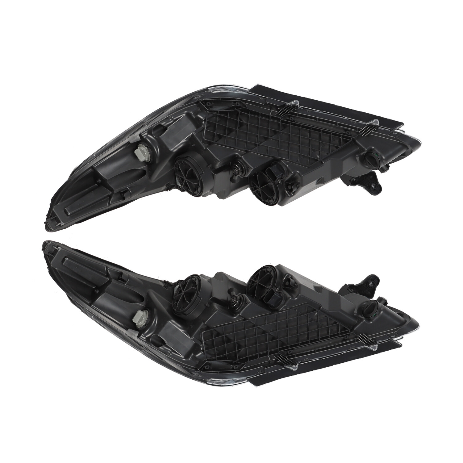 Fit For 2015 2016 2017 Hyundai Sonata Chrome Halogen Headlight Headlamp Pair