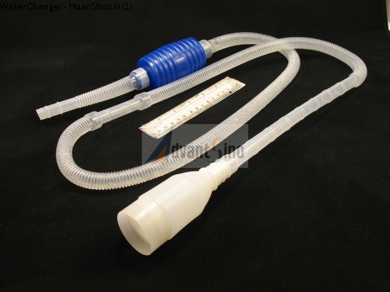 6' Siphon Water Changer with Hand Pump, Sand/Gravel filter head(SHIP FROM USA)