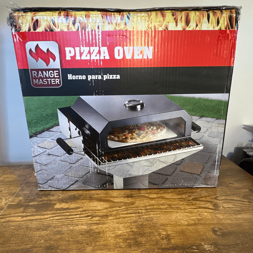 RANGE MASTER Outdoor "PIZZA OVEN" #1084 4 Gas or Charcoal Grill