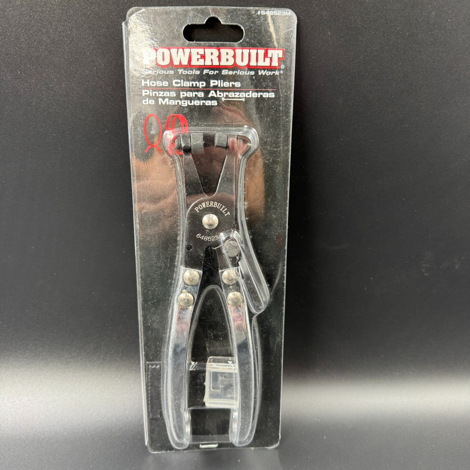 Powerbuilt Hose Clamp Pliers Part# 648523M 2 Pair Jaws Included
