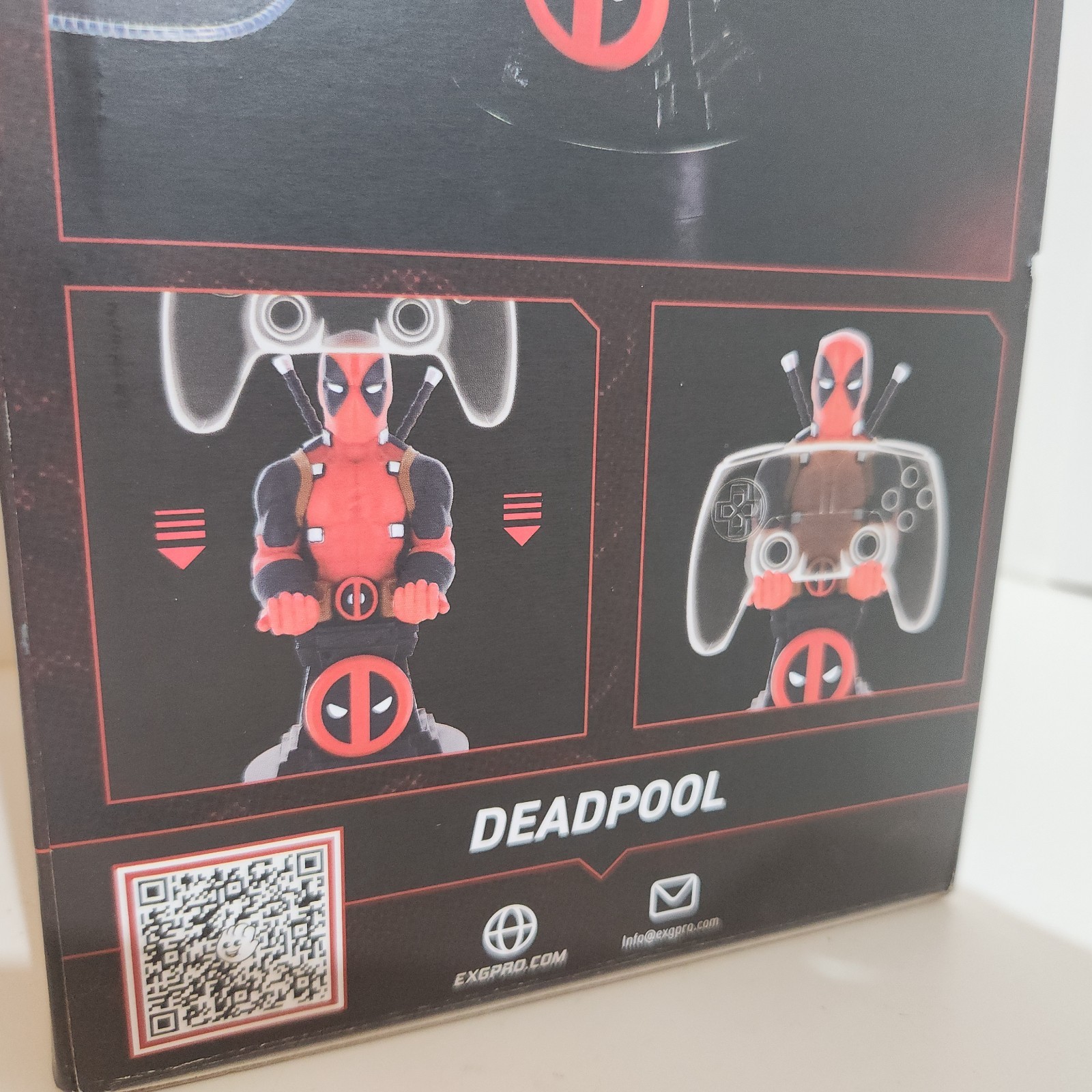 NEW Official Marvel Deadpool Cable Guys Controller Phone Holder Charging Stand