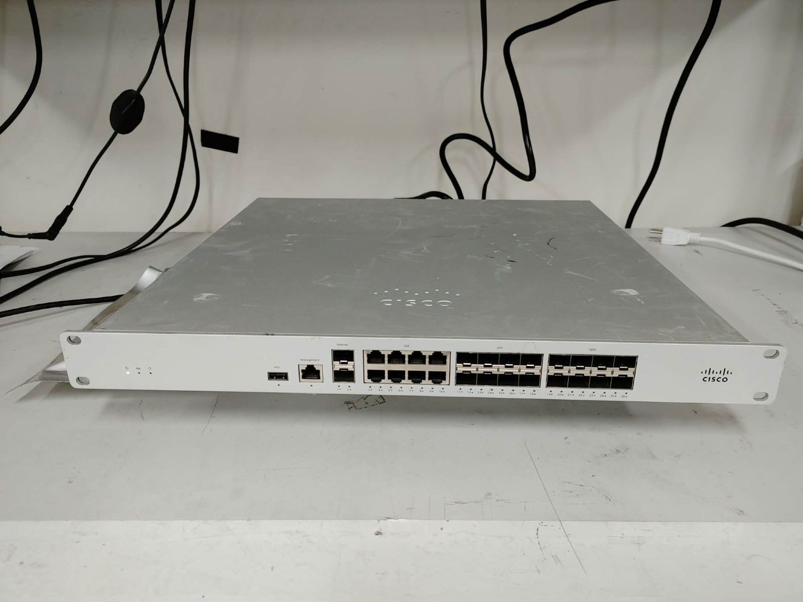 Meraki MX250-HW Router Cloud Managed Security Appliance Dual PSU