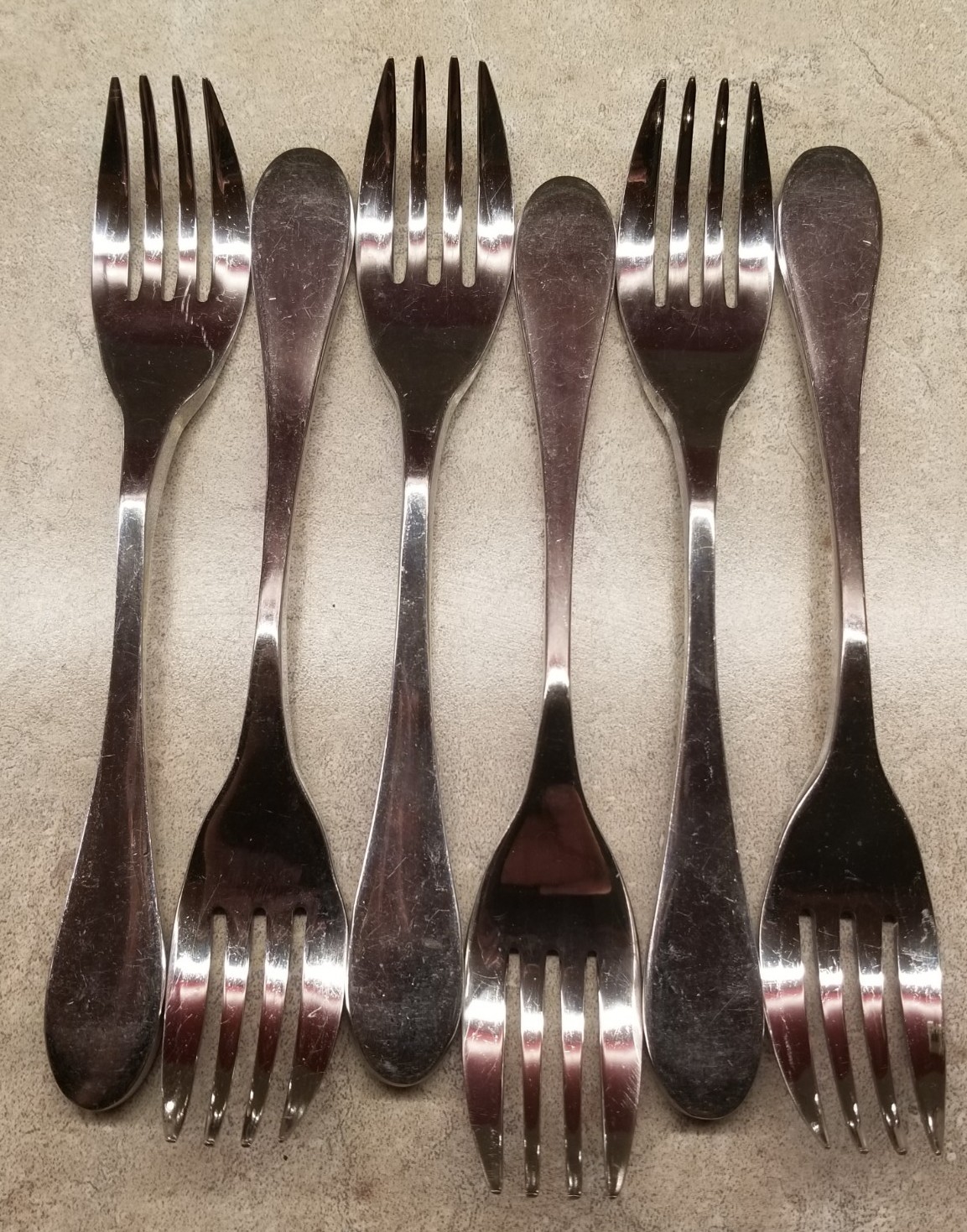 45 pcs Knork Stainless Collection Sturdy Cutlery Flatware Set
