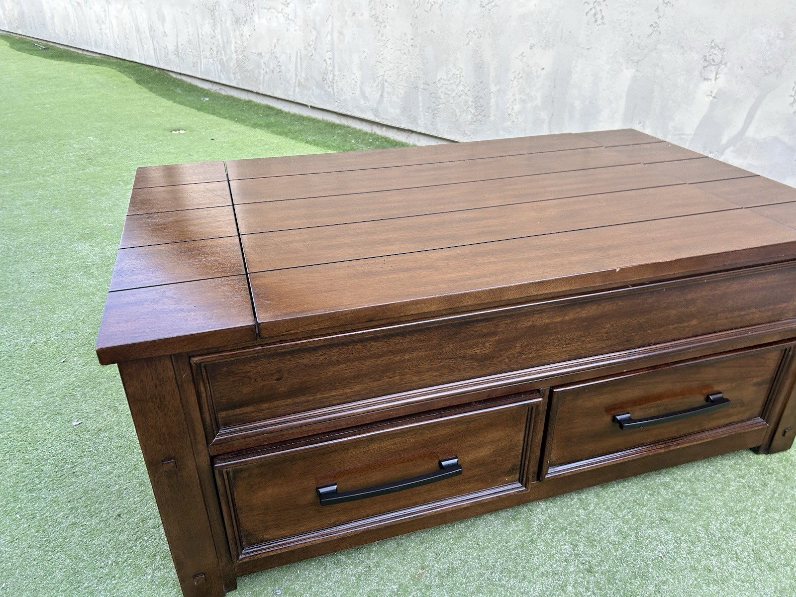 Beautiful wood Chest/table/desk