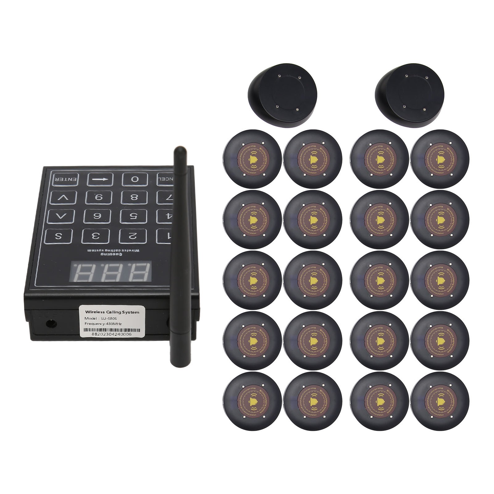 Wireless Guest Paging Queuing System Long Range Paging System With Transmit BAZI
