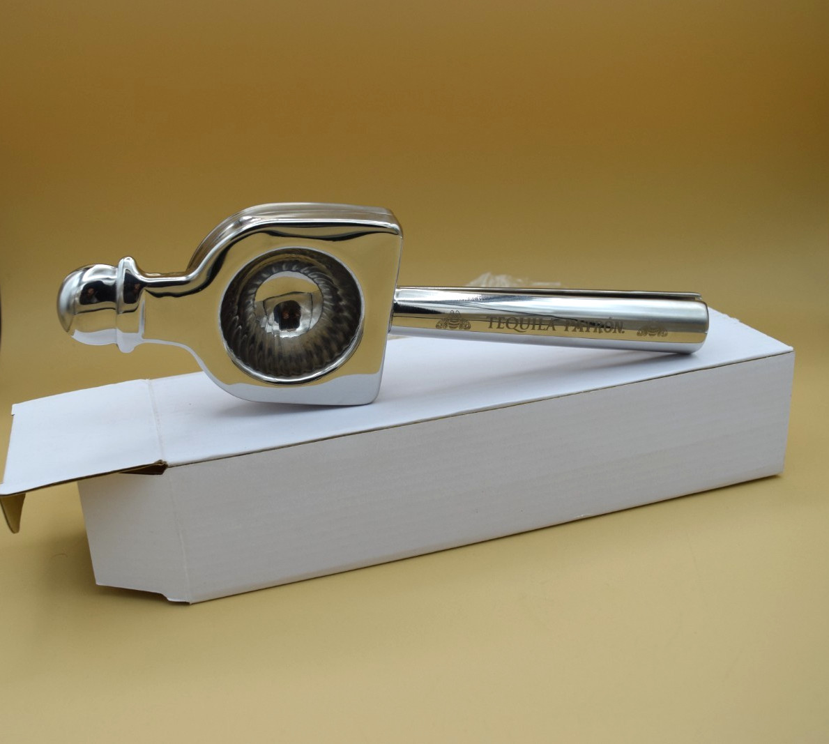 New Tequila Patron Lemon/lime Squeezer Hand Press Stainless Steel
