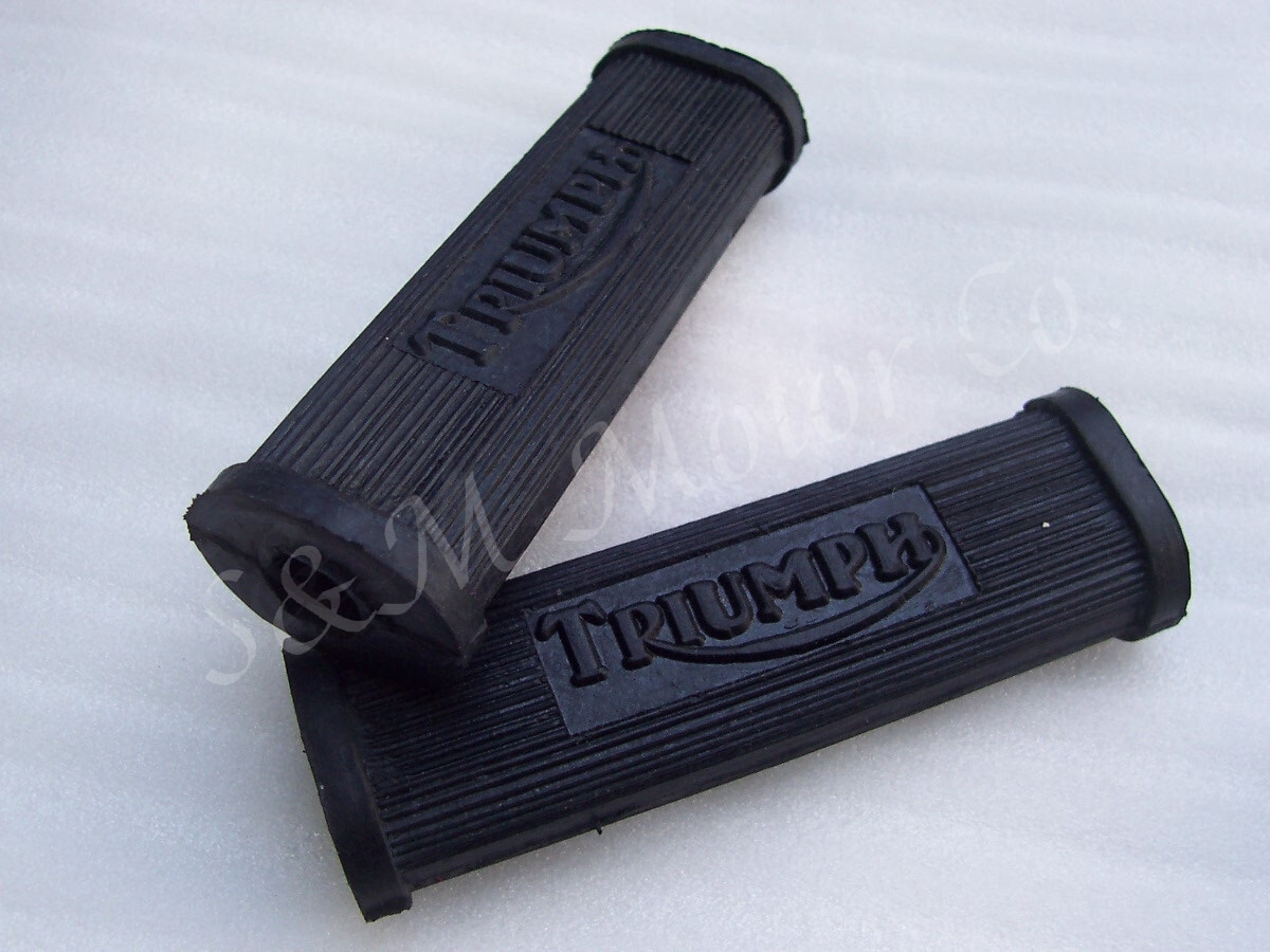TRIUMPH FOOT REST PEG RUBBER PILLION FOOTREST SET BONNEVILLE TIGER 82-1695 F1695