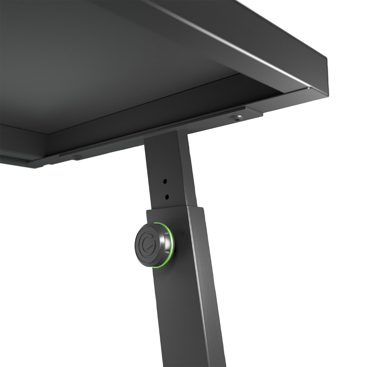 Gravity FDJT 01 DJ Studio Adjustable Desk w Flexible Loudspeaker & Laptop Tray